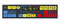 PS-K - membrane keyboard of Tabletop Portable Scoreboard for Karate  (WKF 2017)